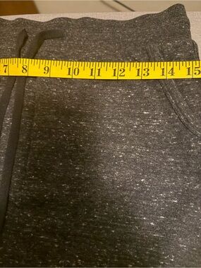 Kids Black Heather Pull-On Jogger Bottoms